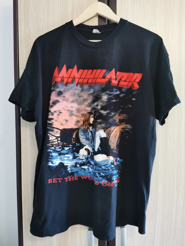 Shirt vintage annihilator - t-shirt,