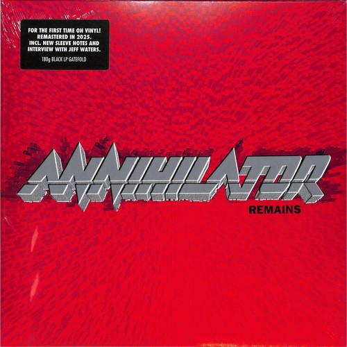 Annihilator remains 180g - annihilator,