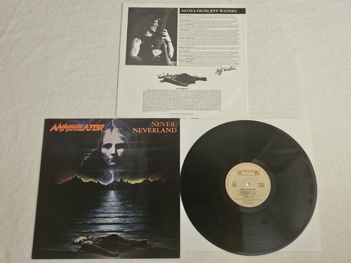 Annihilator never neverland - neverland, lp
