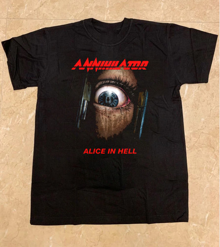Camicia annihilator band nera - annihilator,