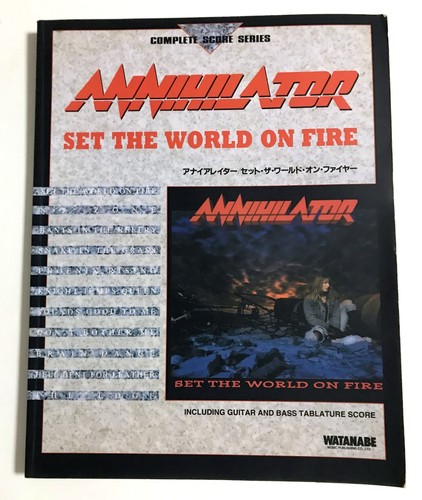 Annihilator set the world - annihilator,