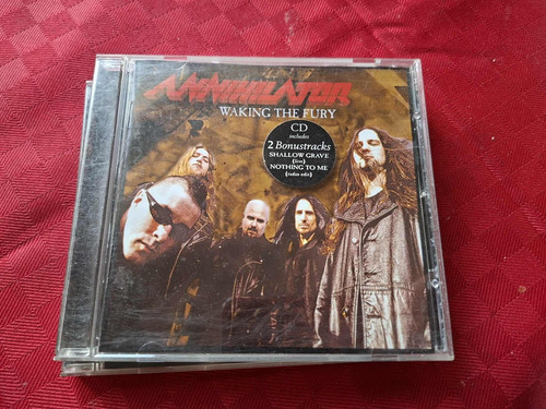 Annihilator waking the fury - cd,