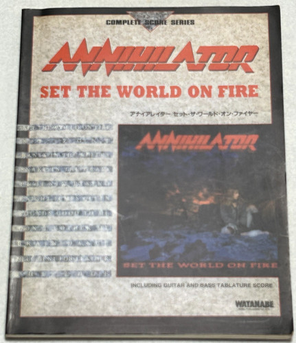 Annihilator set the world - annihilator, on